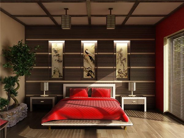 Как оформить спальню в японском стиле своими руками